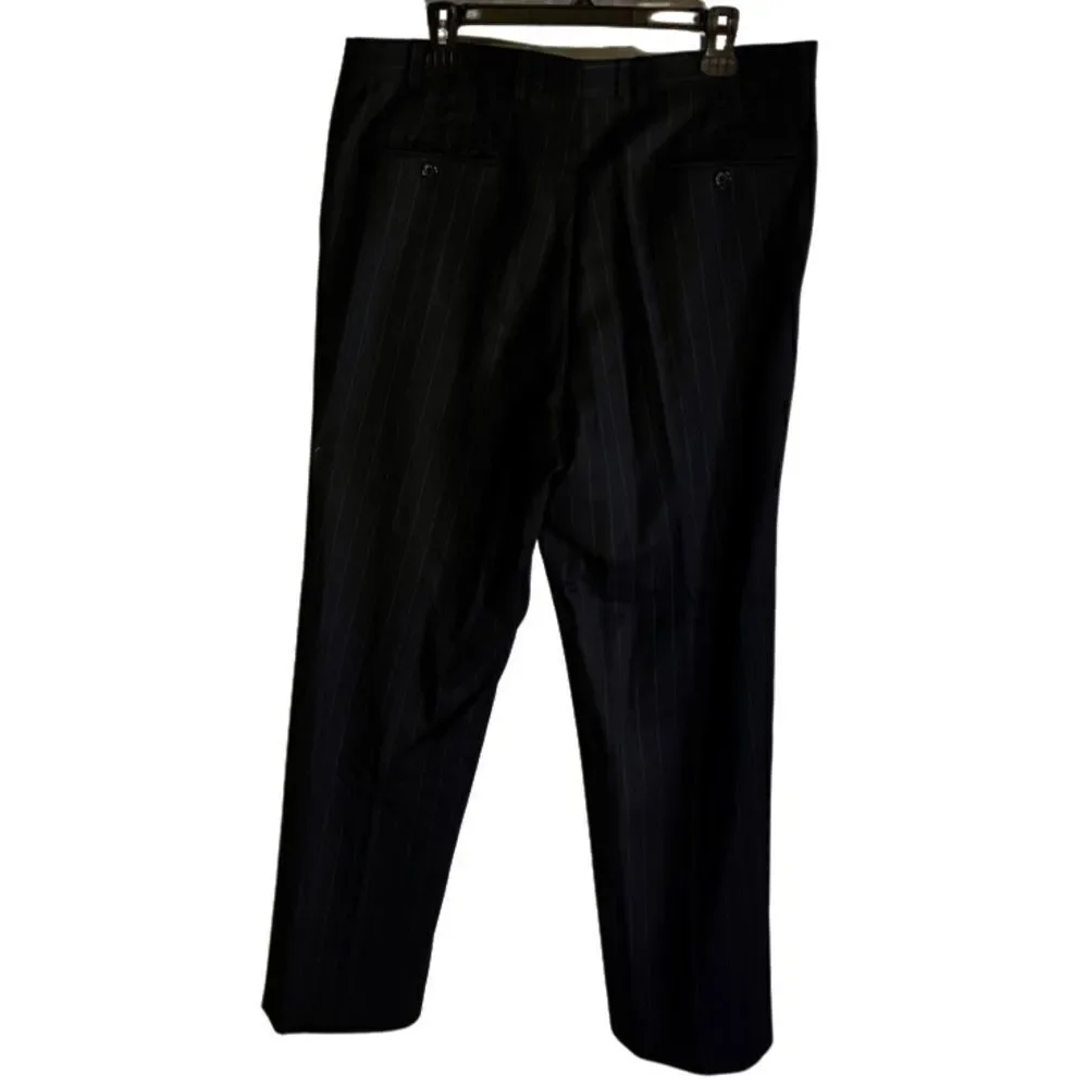 Ralph Lauren Suit- Black Pin Stripe